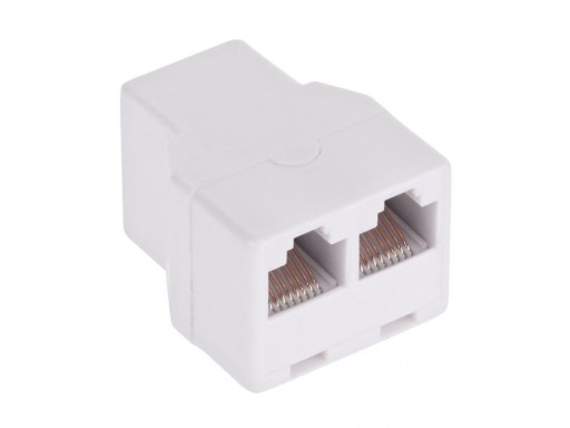 РАЗЪЕМ RJ45 8P8C РАЗЪЕМ CAT5E / 2 РАЗЪЕМА