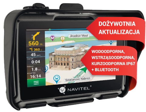 Navitel G550 Мотоциклетная навигация Европа Польша