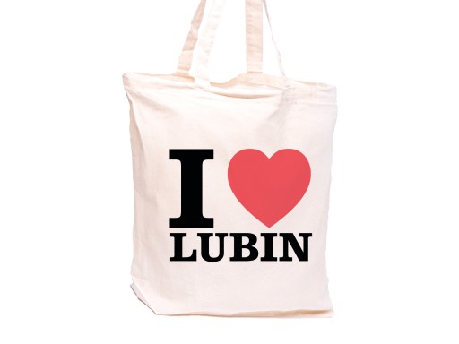 Сувенирная сумка через плечо I LOVE LUBIN