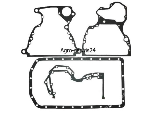 Прокладки двигателя John Deere RE12459 AR1034 4-цил.