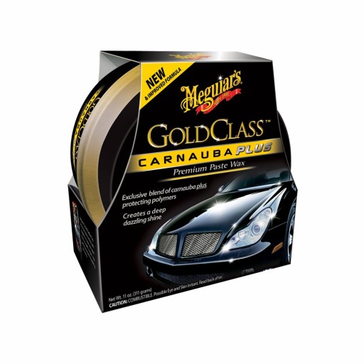 MEGUIAR'S Gold Class Carnauba Plus Воск-паста премиум-класса 311 г