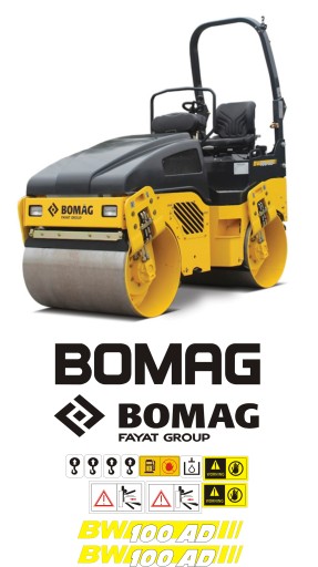 наклейки упаковка для наклеек BOMAG