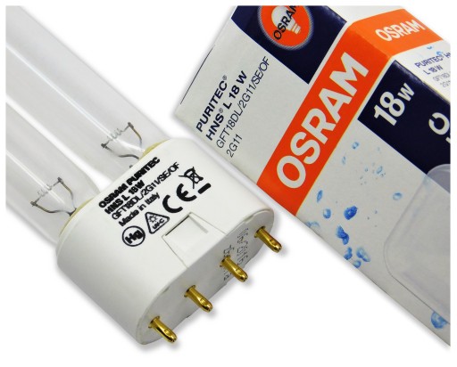 УФ-люминесцентная лампа HNS 18 Вт Puritec Osram 2G11