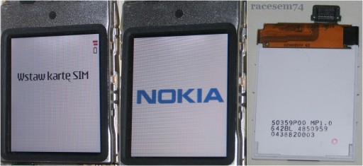 ЖК-ДИСПЛЕЙ NOKIA 6103 7360 5200 6070 ОРИГИНАЛ