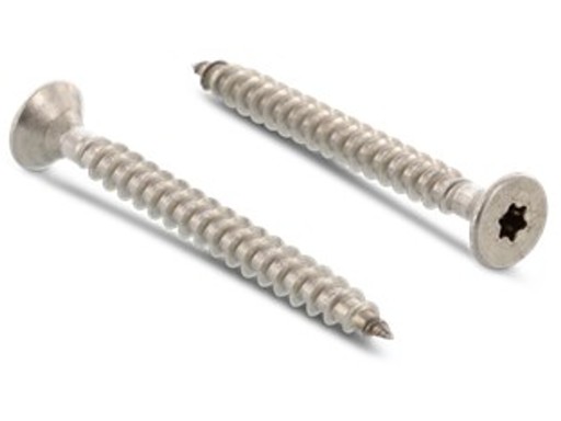 ВИНТЫ ДЛЯ ДЕРЕВА TORX 5x30, НЕРЖАВЕЮЩИЕ, 100 ШТ, МЕБЕЛЬ