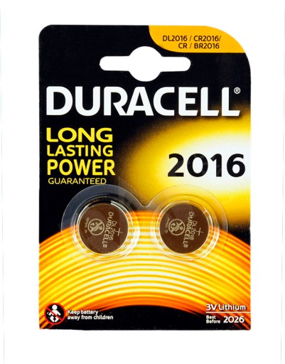 2 литиевых аккумулятора Duracell CR DL, 2016 г., ЯПОНИЯ!