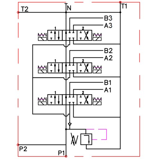 ГИДРАВЛИЧЕСКИЙ ДИСТРИБЬЮТОР. 3Z80 3XA1 24В БАДЕСТНОСТЬ