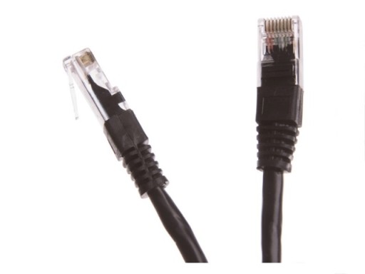 Сетевой кабель PatchCord Cat 5e RJ45 0,25 Мб черный