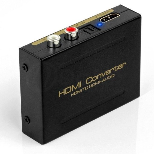 Конвертер ЦАП HDMI-HDMI + аудио Toslink SPDIF