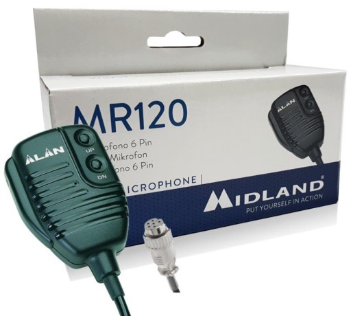 CB MIDLAND MR120 ALAN МИКРОФОН 48/78 МУЛЬТИ