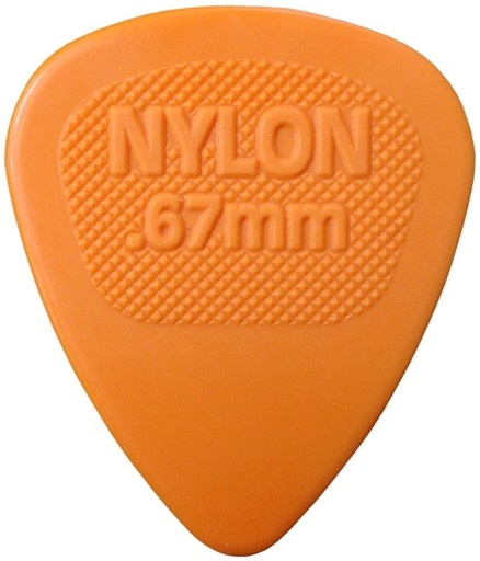 Медиатор Dunlop USA Nylon MIDI для гитары 0,67 мм