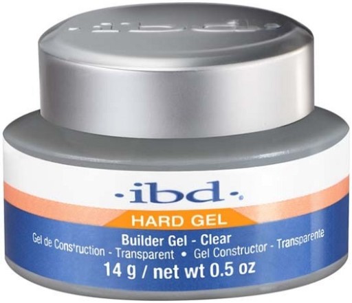 IBD Hard Gel Builder Gel Прозрачный строительный гель 14 г