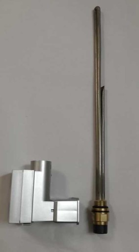 TERMA Grzałka KTX-3 SILVER satyna Maskownica