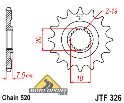 Комплект привода Honda CR 125 87-99 Усиленный.