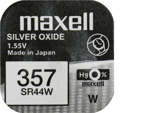 10 аккумуляторов MAXELL SR 44 Вт SR 1154 Вт 357 303 G13 SR44W