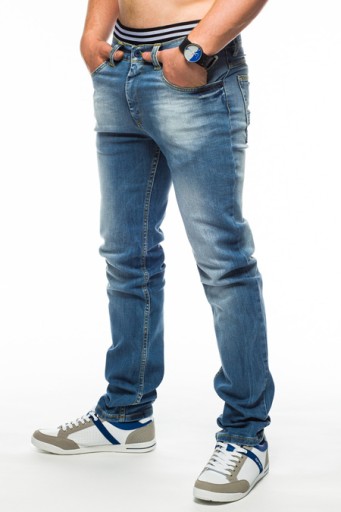 SPODNIE MĘSKIE VANKEL JEANS - 620 - 86CM L34