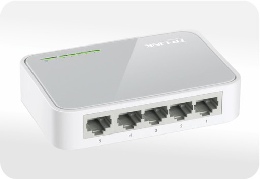 Коммутатор TP-Link TL-SF1005D 5 портов RJ45 10/100 Мбит/с