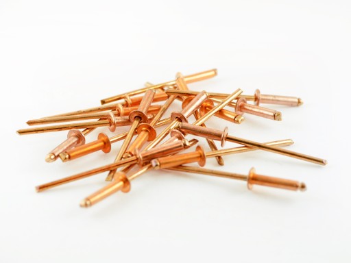 Заклепки заклепки Медная заклепка Cu/Bronze 3x12 10 шт.