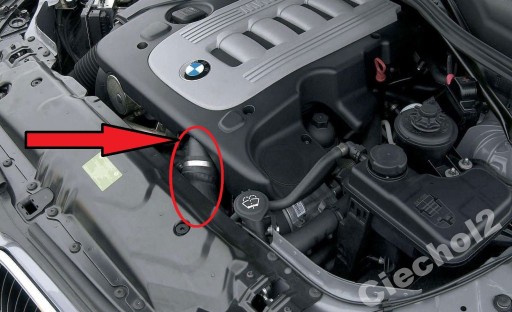 КАБЕЛЬ ШЛАНГА К КЛАПАНУ EGR BMW 5 E60 E61 530d