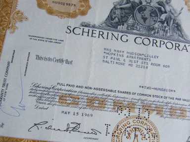 ART DECO SCHERING CORPORATION 1969