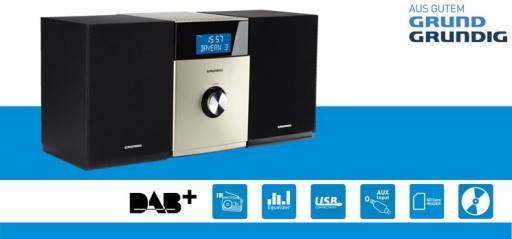 GRUNDIG MS 530 МИНИ-СИСТЕМА DAB+ MP3 USB SD FM