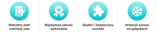 РОЖДЕСТВЕНСКИЕ УКРАШЕНИЯ ИСКУССТВЕННАЯ РОЖДЕСТВЕНСКАЯ ГИРЛЯНД, ЗЕЛЕНАЯ, ТОЛЩАЯ, 400 см