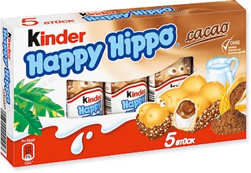 FERRERO KINDER HAPPY HIPPO 5ШТ ИЗ ГЕРМАНИИ