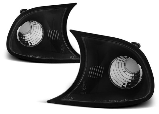 BMW 3 E46 99-01 КУПЕ поворотники, указатели поворотов ЧЕРНЫЕ