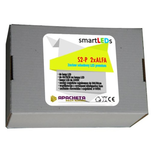 КОМПЛЕКТ Лестничный контроллер SmartLEDs S2-P + 2 датчика движения + световой датчик