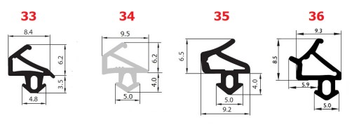 VEKA S-1126A Уплотнитель оконный, СЕРЫЙ