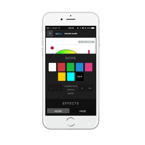 КОНТРОЛЛЕР СВЕТОДИОДНЫХ ЛЕНТ BLEBOX WLIGHTBOX RGBW WIFI iOs