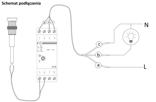 SONDA DO AUTOMATÓW ZMIERZCHOWYCH Ø10 F&F AZ