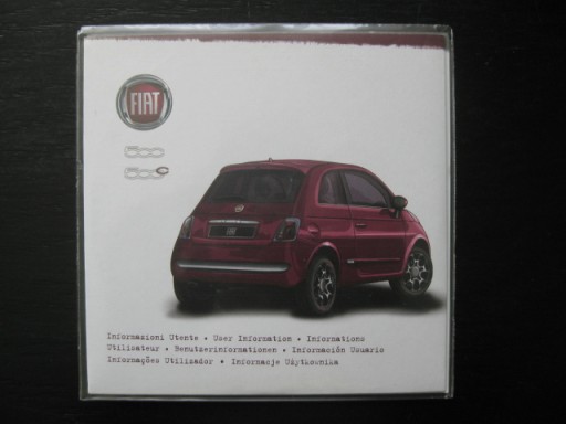 FIAT 500 DVD instrukcja Fiat 500C Blue&Me