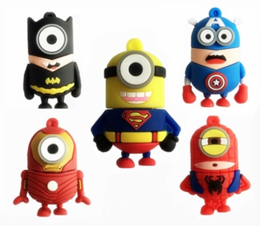 USB-НАКОПИТЕЛЬ 16 ГБ MINIONS SPIDERMAN BAJKA WYS 24H