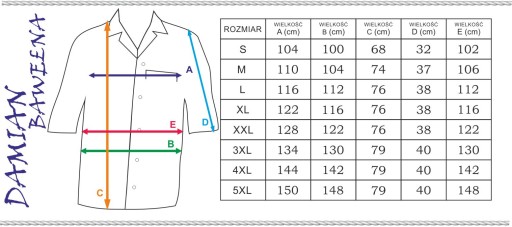 ФАРТУК МЕДИЦИНСКИЙ МУЖСКОЙ, хлопок, МНОГО ЦВЕТОВ, размер 4XL