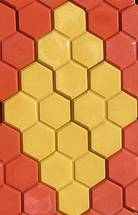 Форма HONEYCOMB 6 CM Форма для брусчатки