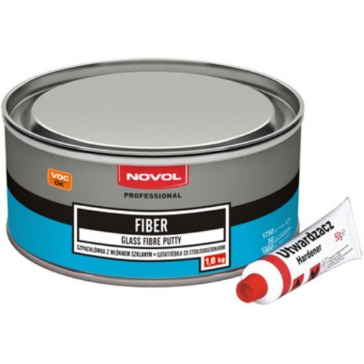 NOVOL Fiber Putty Волокнистая шпаклевка 1,8 кг