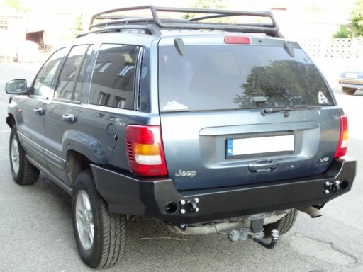 ЗАДНИЙ БАМПЕР JEEP GRAND CHEROKEE WJ STEEL