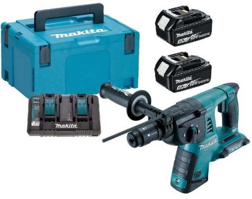 Ударный молоток MAKITA DHR282PT2JU SDS-Plus 2,8J для 2x18V LXT XPT AWS