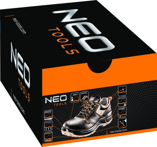 PÓŁBUTY BUTY ROBOCZE SKÓRZANE SRA 82-014 NEO r. 43