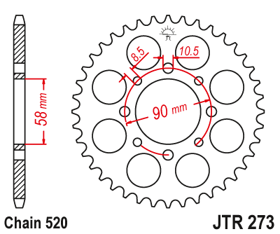 Honda VT 125 SHADOW X-Ring POWER комплект привода + цепь + звездочки