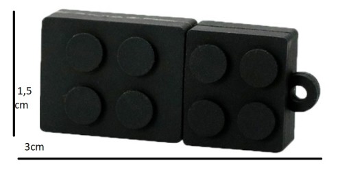 USB-НАКОПИТЕЛЬ 8 ГБ 3.0 USB LEGO BRICKS BLACK WYS 24H PL