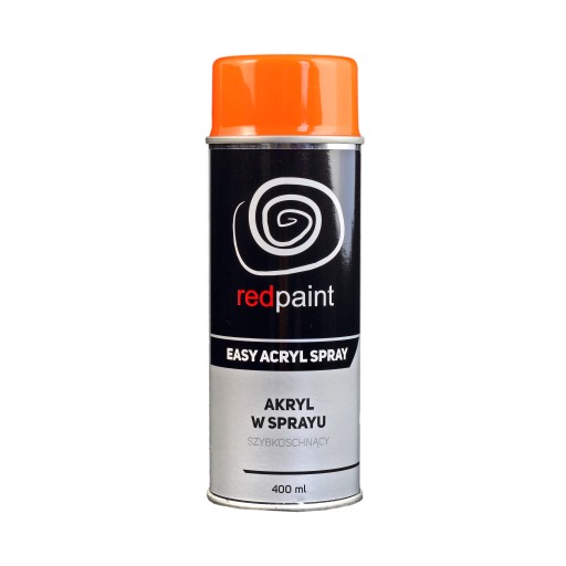 REDPAINT EASY ACRYL SPRAY 400ML POMARAŃCZOWY