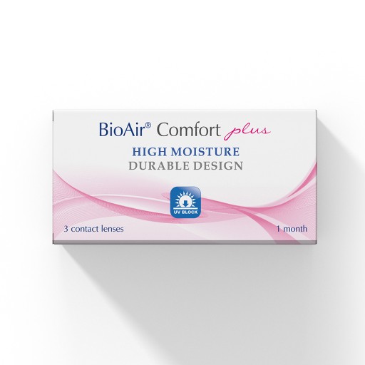 BioAir Comfort PLUS 3 шт. универсальные линзы