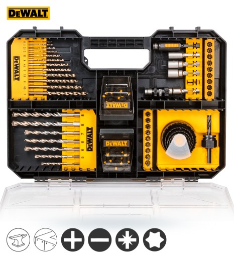 DeWalt DT70620T Набор сверл и головок 100 шт.