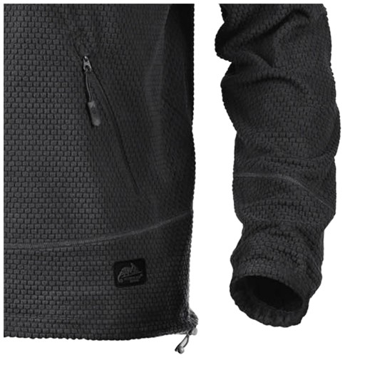 Helikon Alpha Tactical Мужская флисовая толстовка Mesh Fleece Black 3XL