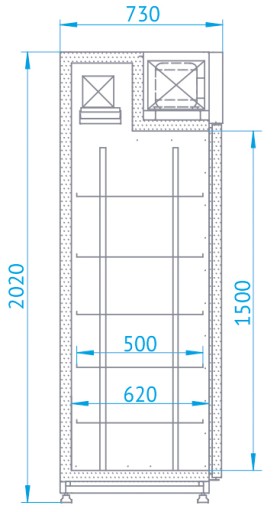 ХОЛОДИЛЬНЫЙ ШКАФ RAPA SCH-Z 1400 AG БЕСПЛАТНАЯ ДОСТАВКА