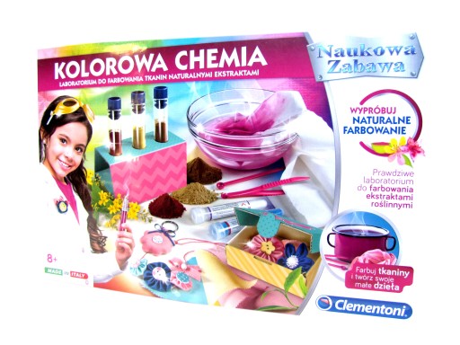 COLOR CHEMISTRY крашение тканей CLEMENTONI SCIENCE