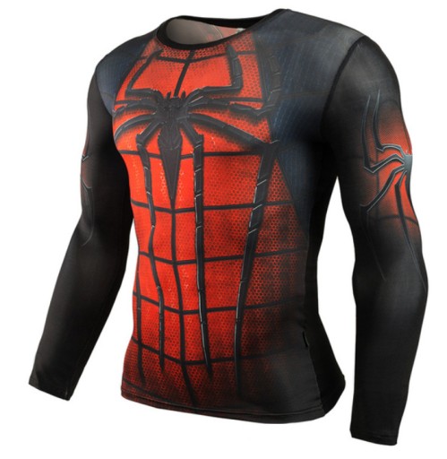 Термоактивная футболка для спортзала SPIDER-MAN 2XL