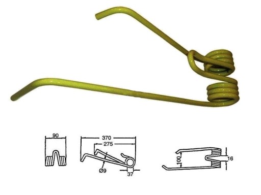 ПАЛЕЦ ВОРОШИЛКИ LELY SPRING